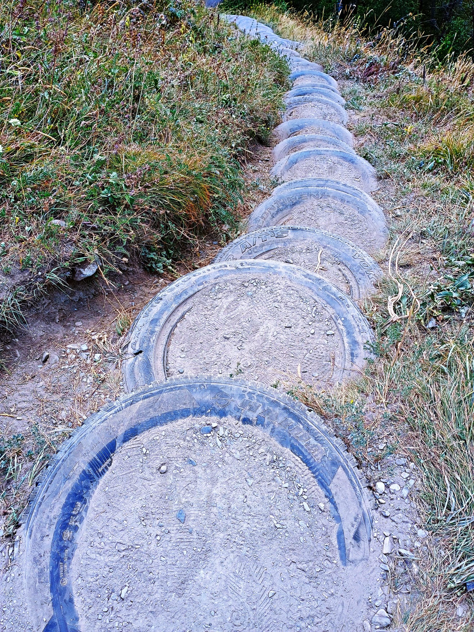 Wanderstieg auf georgisch