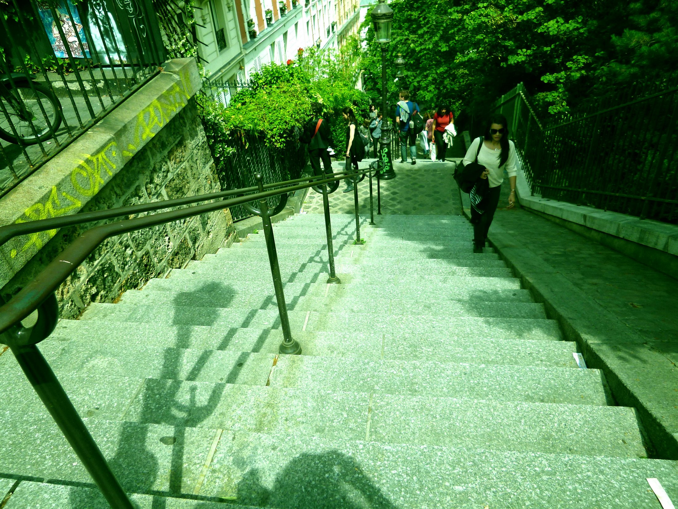 Aufgang Montmartre