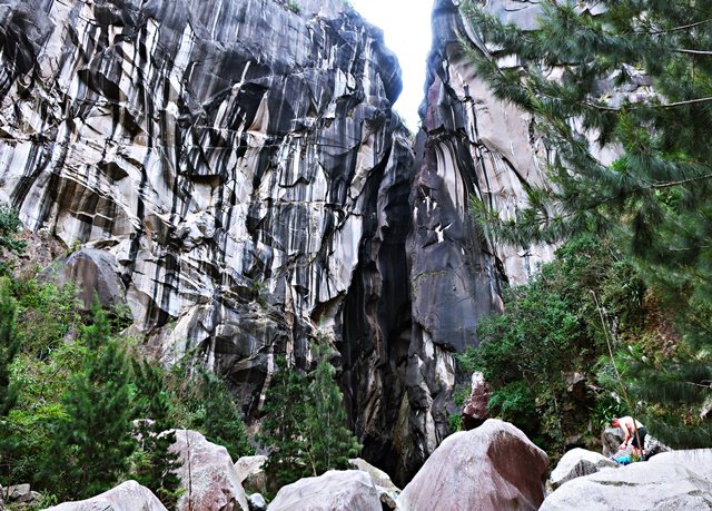 Die Felsformation La Chapelle