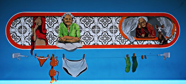 Bushaltestelle in Burgau