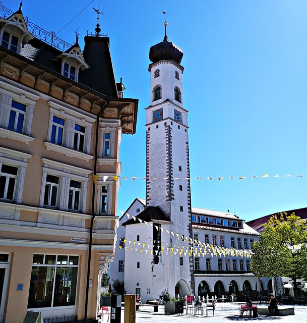 Die Altstadt von Isny
