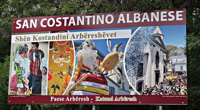 Albanische Dörfer in Kalabrien