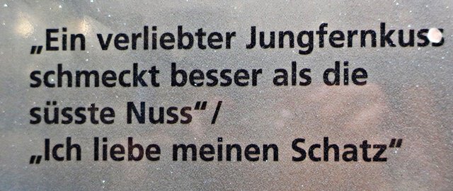 Der Jungfernkuss