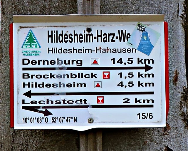 Wegweiser des Schicksals