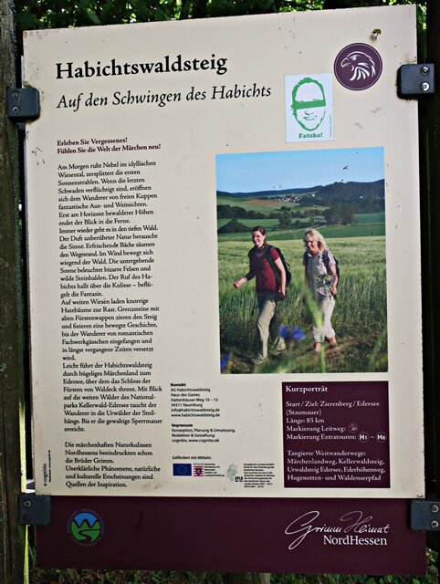 Auf dem Habichtswaldsteig