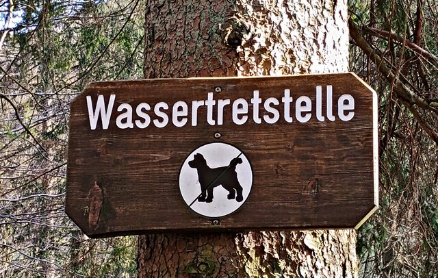 Wassertretstelle an der Lonau