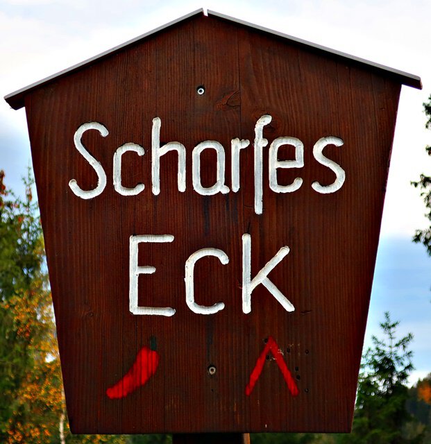 Scharfes Eck