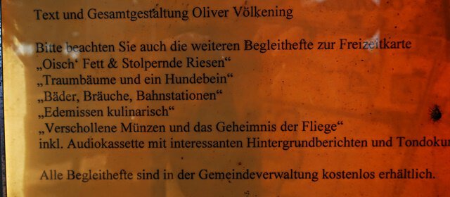 Erlebnispfad zur Oel- und Salzgeschichte
