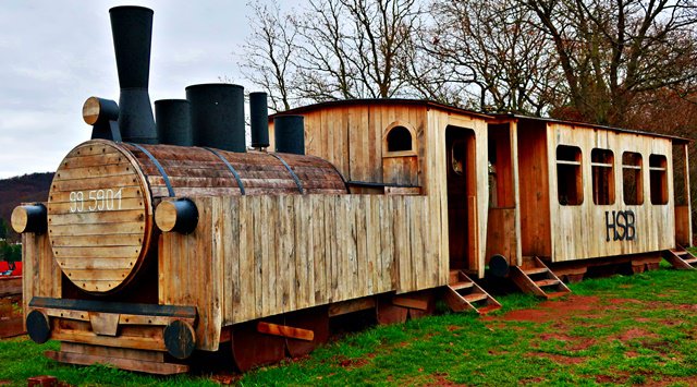 Harzer Holzdampflok