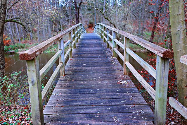 Brücke über die Illmenau
