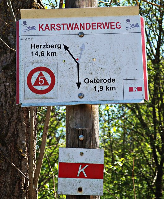 Kurz nach dem Start in Osterode