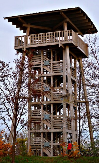 Aussichtsturm "Pauline" am Geiseltalsee