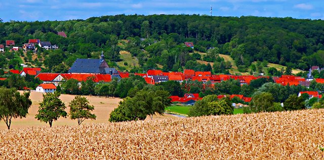 Blick auf Lamspringe