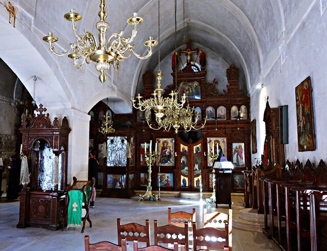In einer griechisch-orthodoxen Kirche
