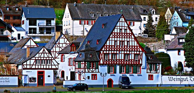 Fachwerkensemble in Treis