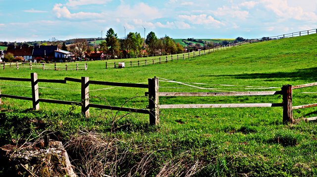 Blick zurück auf Hörden