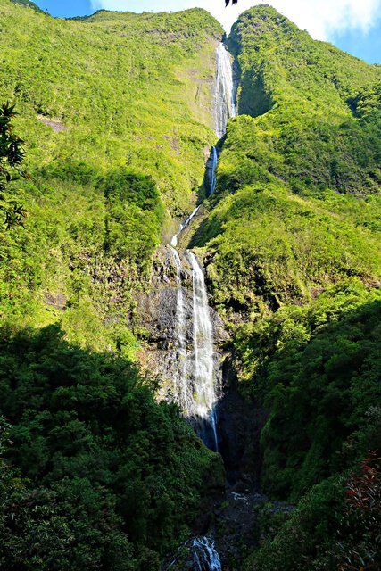 Blick auf die Cascade Blanche