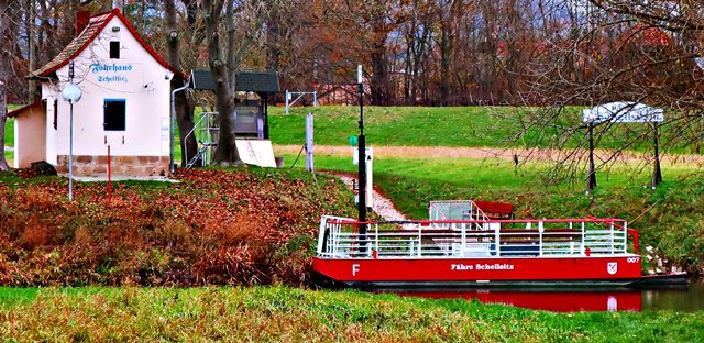 Fähre bei Schellsitz