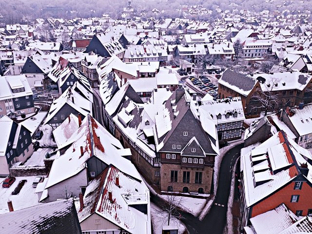 Die Himmelsleiter der Marktkirche gewährt schöne Ausblicke
