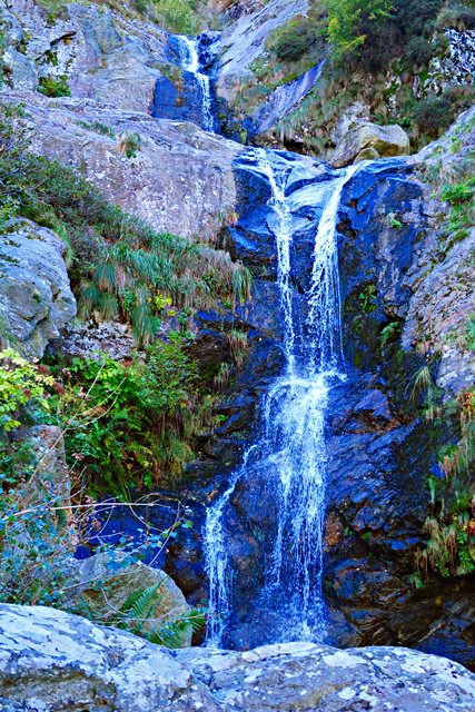 Wasserfälle auf dem Sentiero dei Ponti e degli Orridi