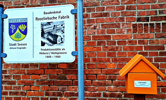 Stempelstelle Engelade Roseliebsche Fabrik