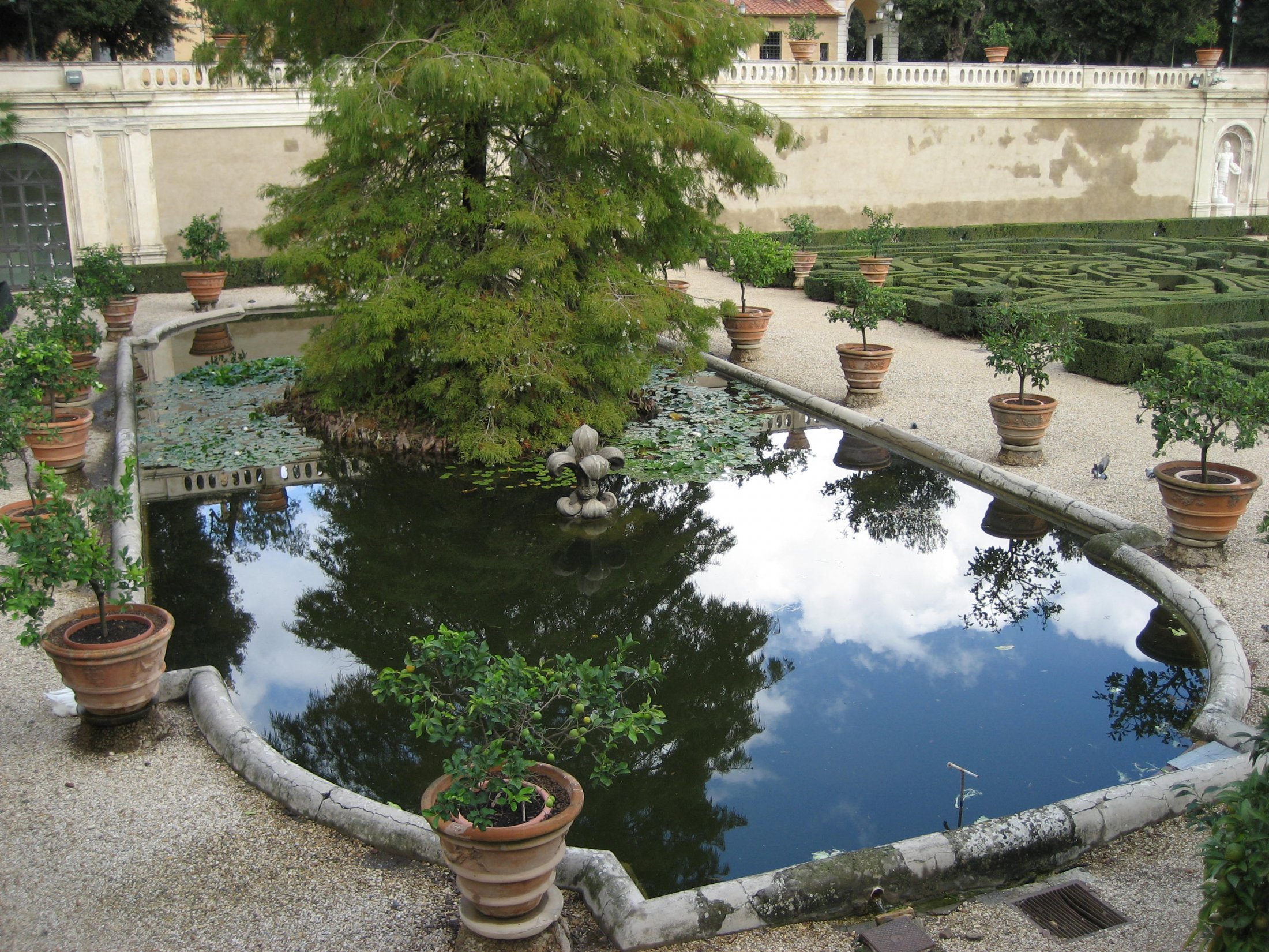 Gartenanlage