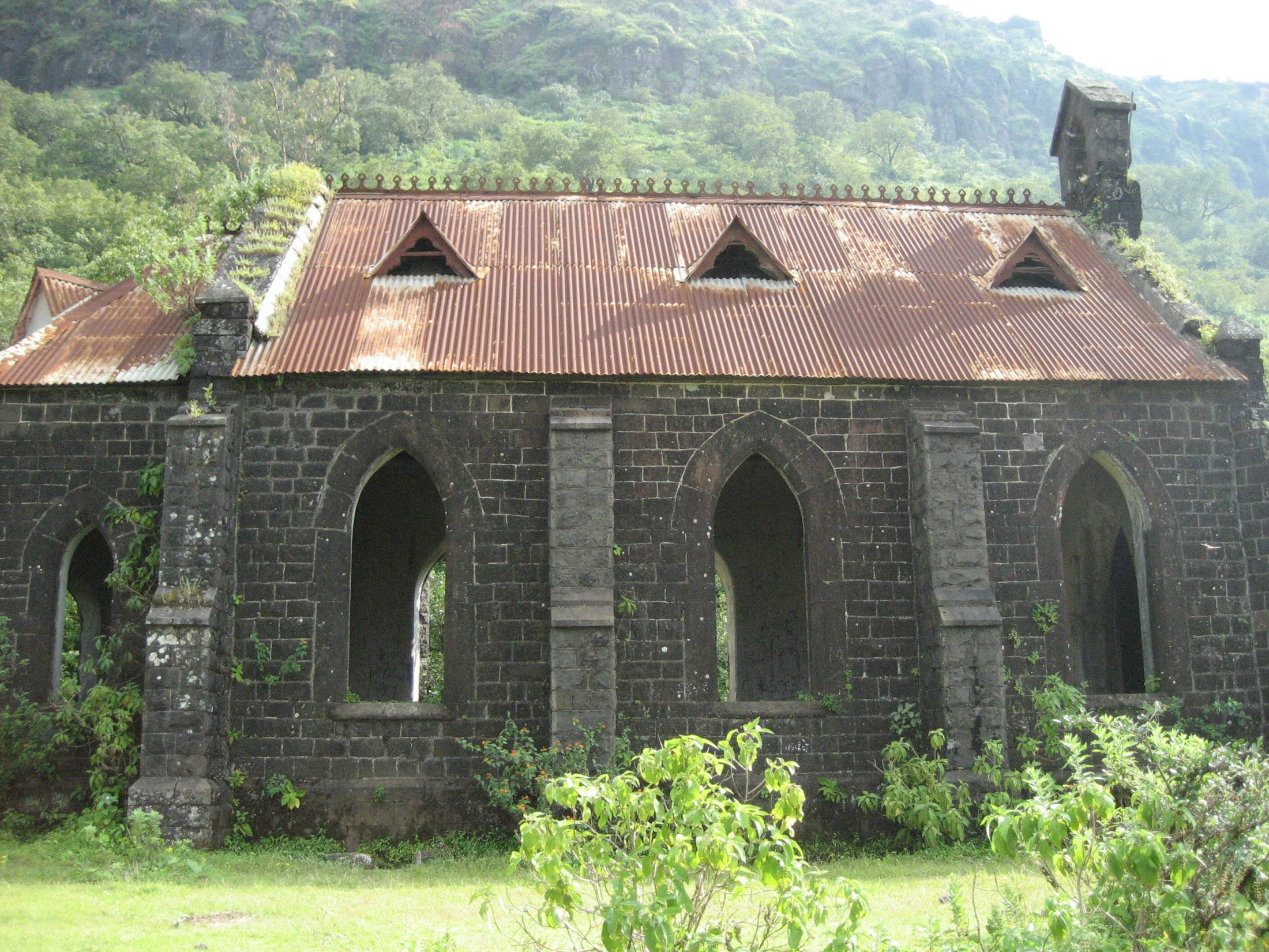 Kirche am Purandar Fort