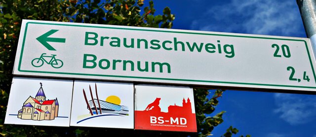 Städtepartnerschaftsradweg Braunschweig-Magdeburg