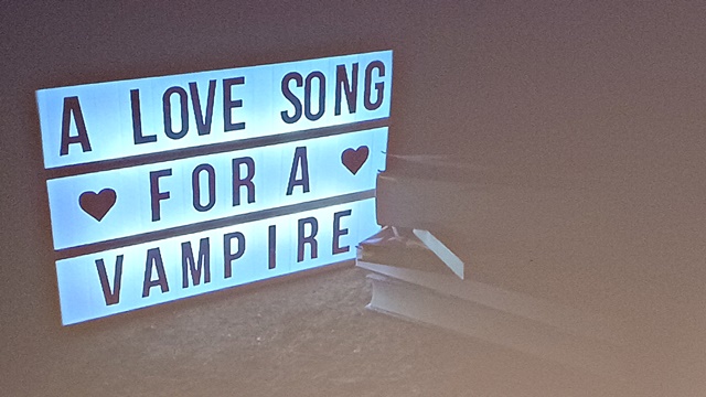 Love Song for a vampire